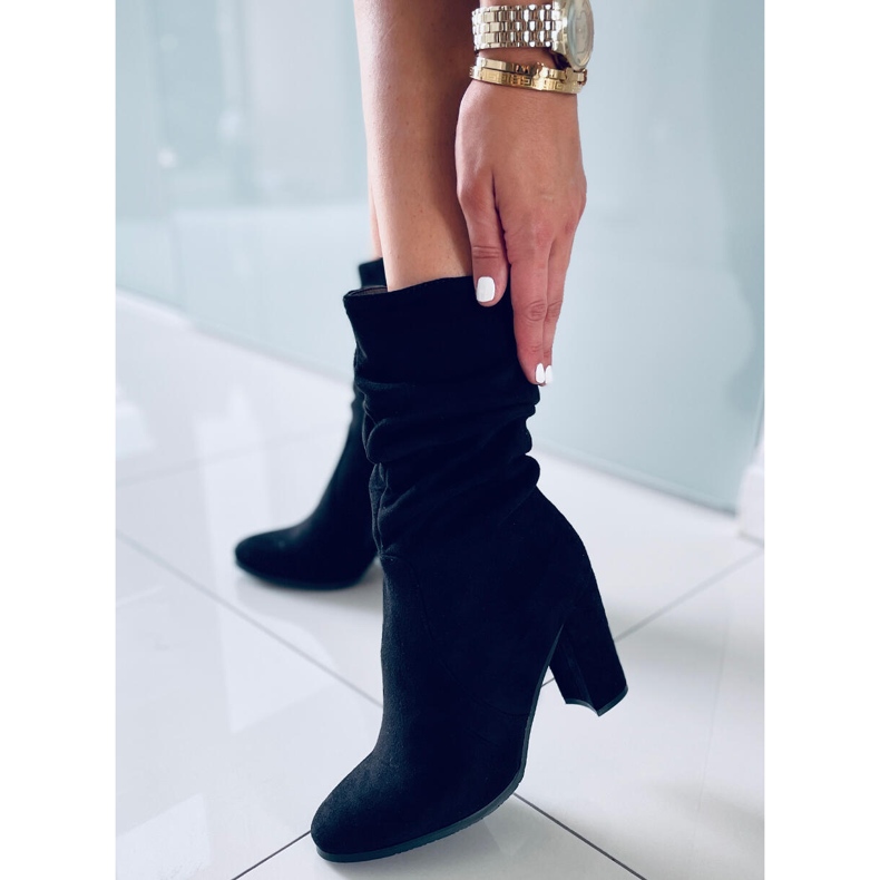 Tocuri înalte Pola Black negru 2