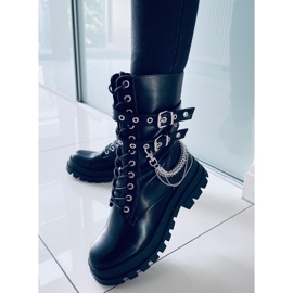 Cizme militare Roky Black negru 1 Cizme militare Roky Black negru 1
