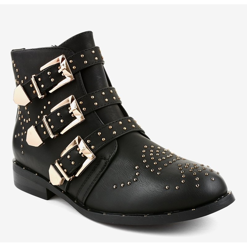 Cizme Contreras izolate negre negru 1