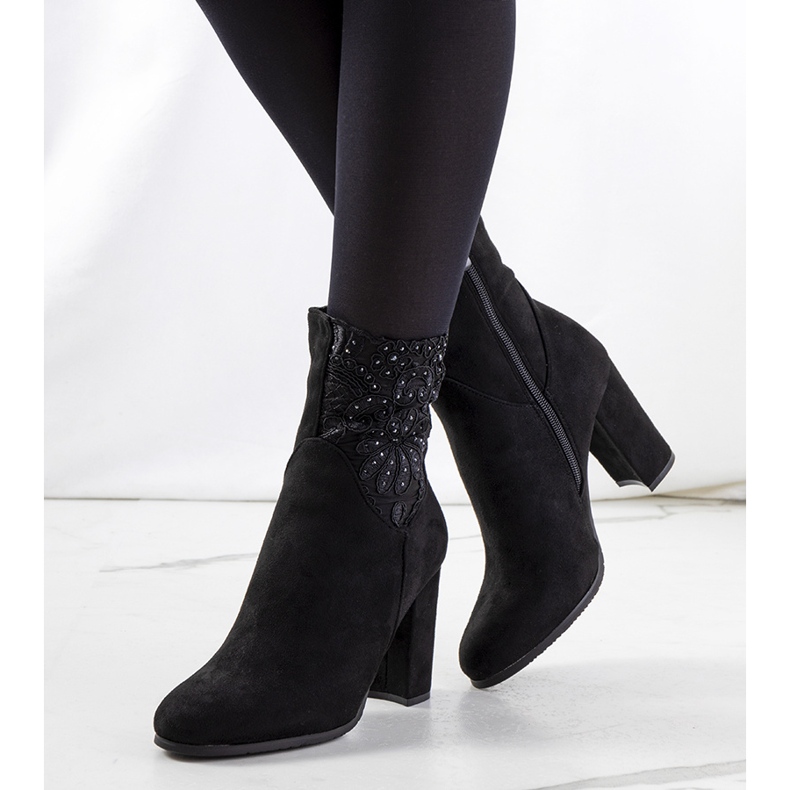 Tocuri înalte Onryx negre negru 1