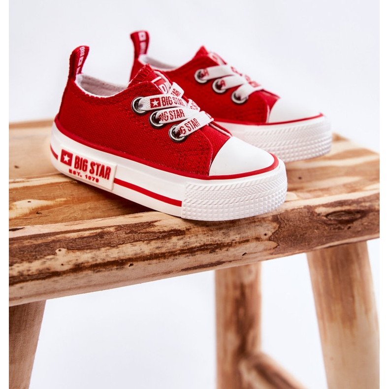 Adidași Material Copii Big Star KK374051 Roșu roşu 1
