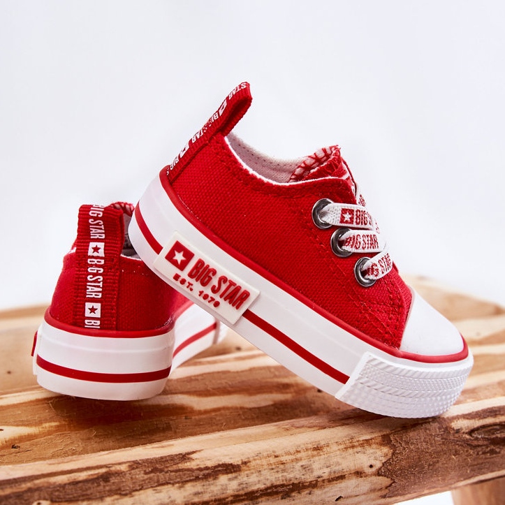 Adidași Material Copii Big Star KK374051 Roșu roşu 2