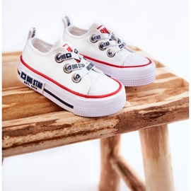 Adidași Material Copii Big Star KK374048 Alb 1