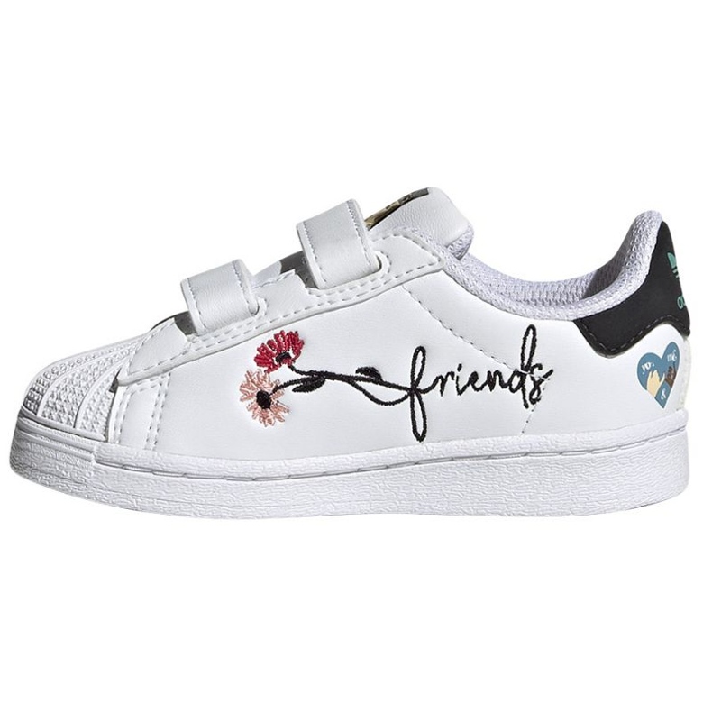 Pantofi Adidas Originals Superstar Pure Cf Inf Jr H00779 alb 1