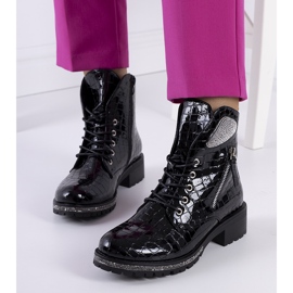 Cizme negre Airedale negru 1