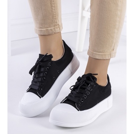 Tenisi negri pe platforma Kilkenny negru 1