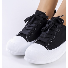 Tenisi negri pe platforma Kilkenny negru 2