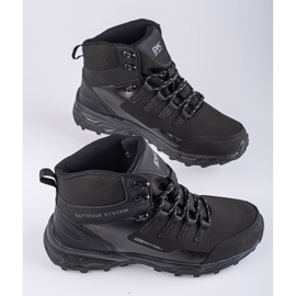 Pantofi de trekking pentru bărbați High DK Outdoor negru 1