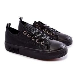 Pantofi de piele pentru copii Big Star KK374057 Negru 1