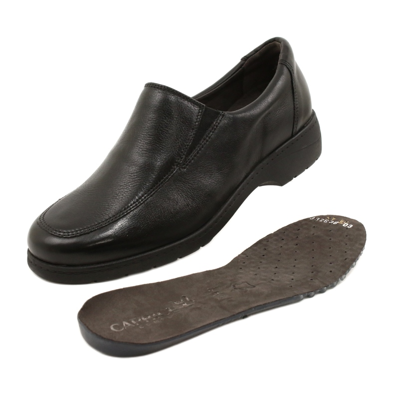 Pantofi de damă Caprice slip-on 24350 acest H negru 5