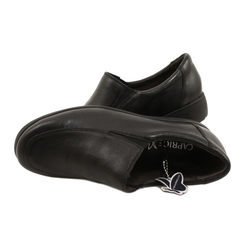 Pantofi de damă Caprice slip-on 24350 acest H negru 6