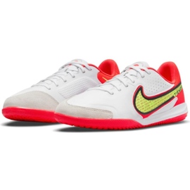 Pantofi de fotbal Nike Tiempo Legend 9 Academy Ic Jr DA1329 176 galben, alb, multicolor alb 1