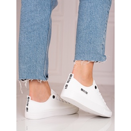 Tenisi Big Star KK274010 pentru damă alb 1