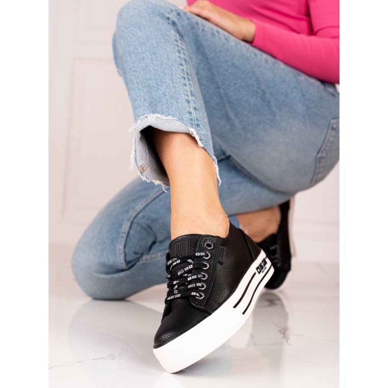 Tenisi Big Star KK274015 pentru damă negru 1
