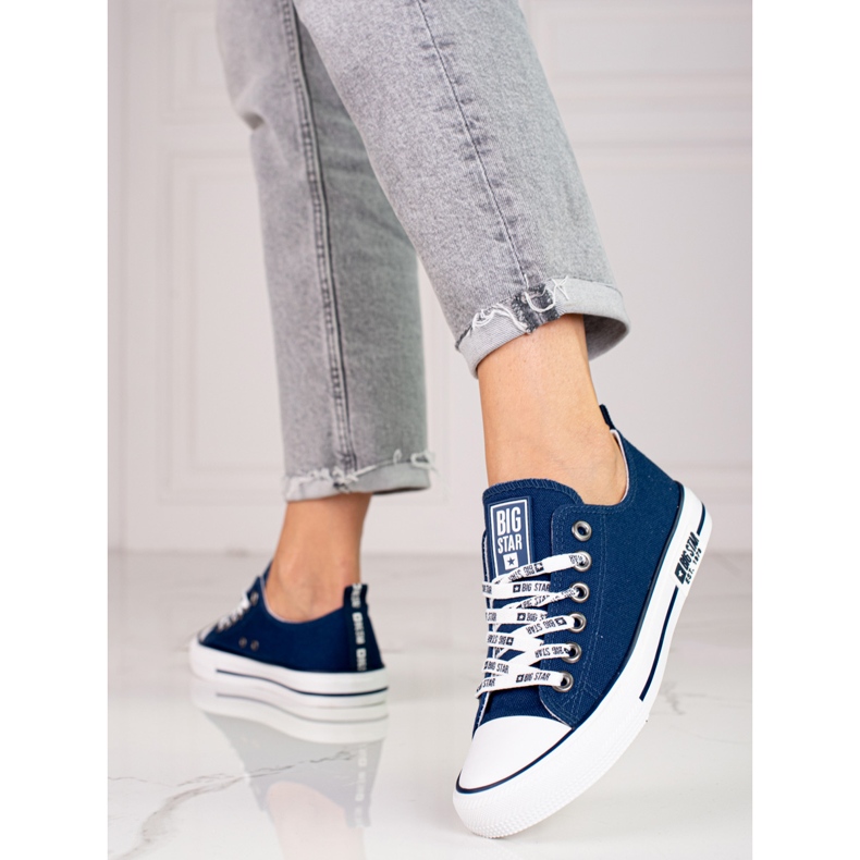 Tenisi Big Star pentru damă KK274103 albastru 1 Tenisi Big Star pentru damă KK274103 albastru 1