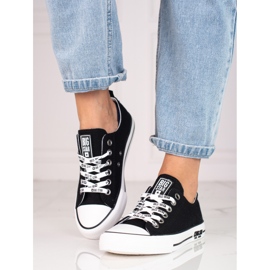 Tenisi Big Star pentru damă KK274102 negru 1