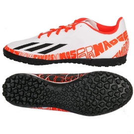 Pantofi Adidas X Speedportal.4 Messi Tf M GW8401 alb alb 1 Pantofi Adidas X Speedportal.4 Messi Tf M GW8401 alb alb 1