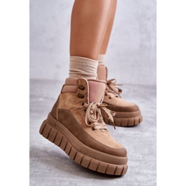 Cizme Confortabile Pe Platforma Sanchio Bej Inchis 1 Cizme Confortabile Pe Platforma Sanchio Bej Inchis 1