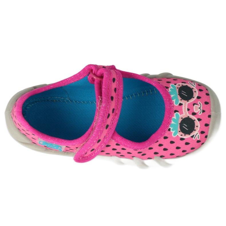 Pantofi Befado speedy 109N250 pentru copii roz multicolor 2