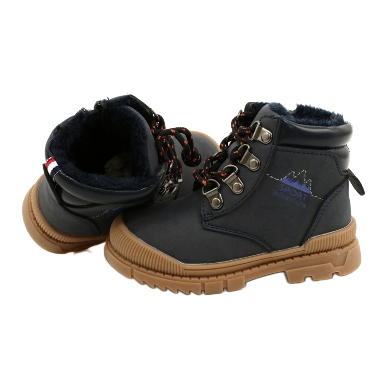 News Capcani de băieți cu știri de blană 22DZ23-5256 Navy Blue albastru 5
