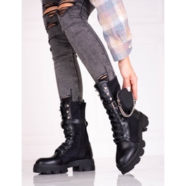 Genți negre de damă cu o geantă Shelovet negru 1