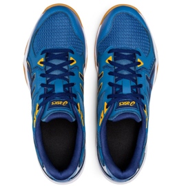 Pantofi de volei Asics Gel-Rocket 10 M 1071A054 407 albastru albastru și bleumarin 3