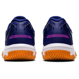 Pantofi de volei Asics Gel-Rocket 10 W 1072A056 405 albastru marin albastru și bleumarin 4