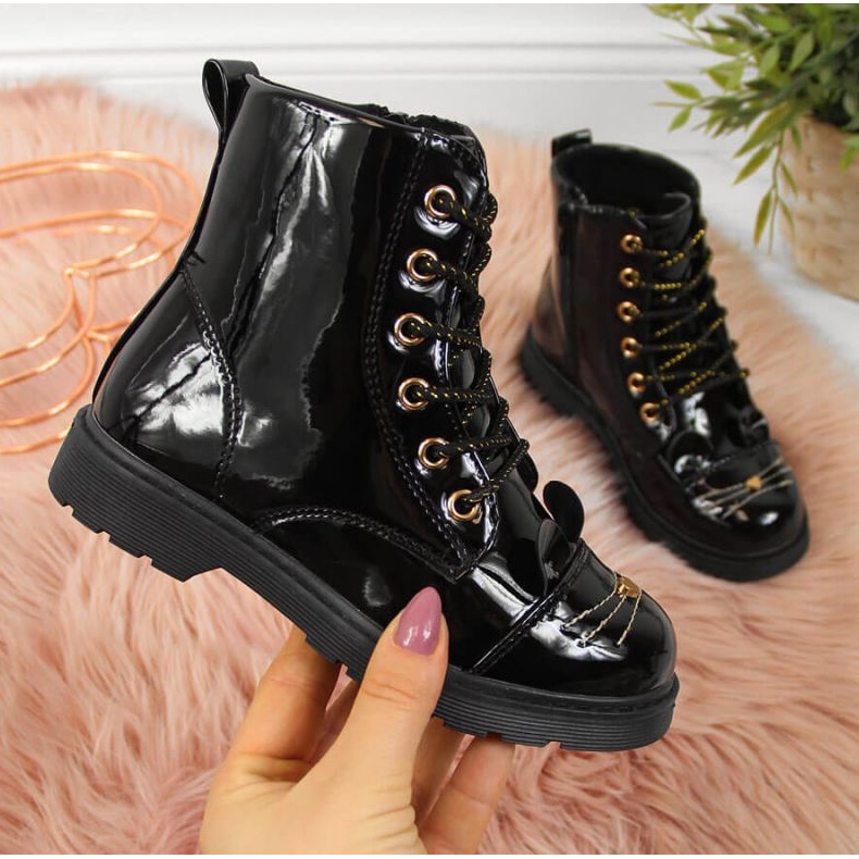 PA1 Ghete izolate Jr EVE319A negru alb 1