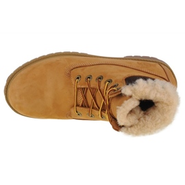 Pantofi Timberland Pemium 6 In Shearlingboot W A1BEI galben 2