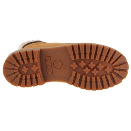 Pantofi Timberland Pemium 6 In Shearlingboot W A1BEI galben 3