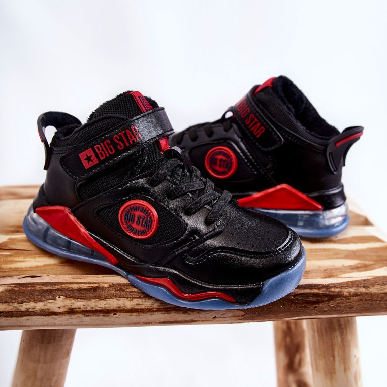 Pantofi sport izolați pentru copii Big Star KK374095 Negru 2