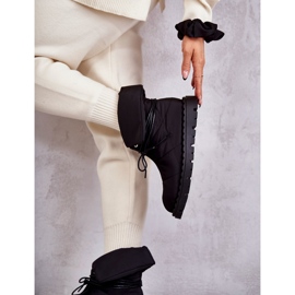Cizme izolate dama Black Emelie negru 2
