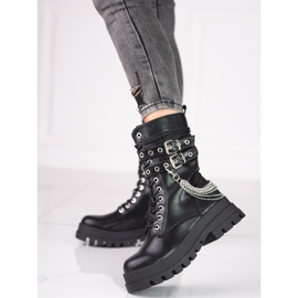 Lucratoare Shelovet cu ornamente negru 1