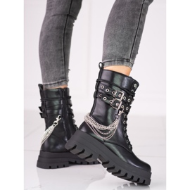 Lucratoare Shelovet cu ornamente negru 2