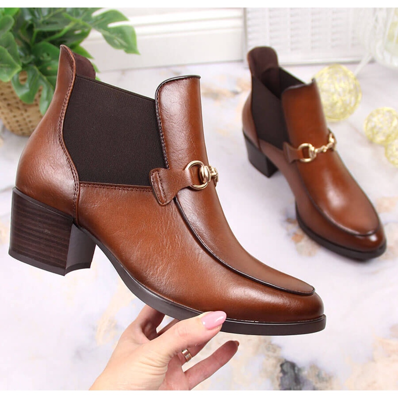 Cizme maro Vinceza JAN150B pentru dama 1