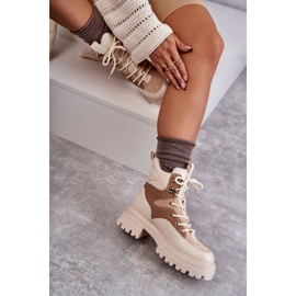 PS1 Cizme calde Trappers Bej-Maro Settimo multicolor 2 PS1 Cizme calde Trappers Bej-Maro Settimo multicolor 2