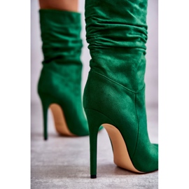 FS1 Cizme Damă Crinkled Laguna Verde 2 FS1 Cizme Damă Crinkled Laguna Verde 2