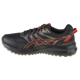 Pantofi de alergare Asics Trail Scout 2 M 1011B181-007 negru portocale de aur 1