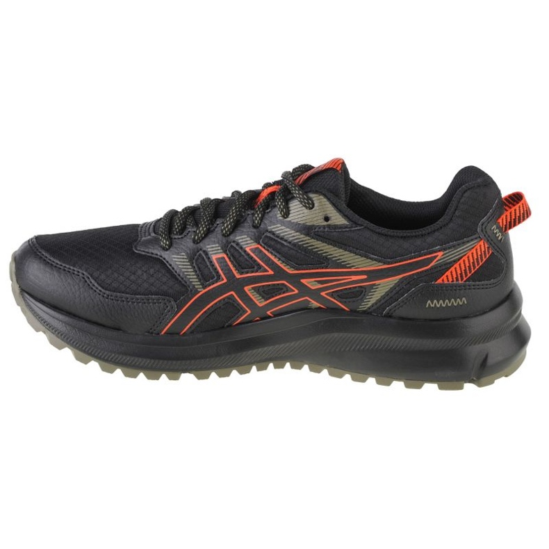 Pantofi de alergare Asics Trail Scout 2 M 1011B181-007 negru portocale de aur 1