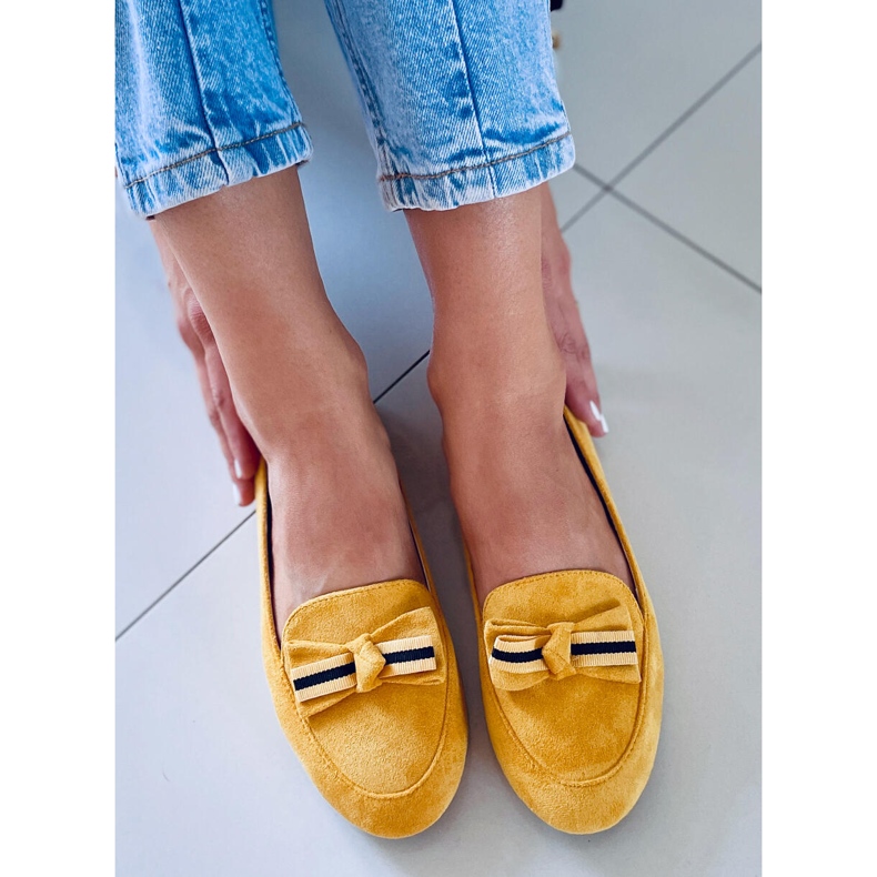 PA1 Mocasini de dama Maren Yellow galben 1