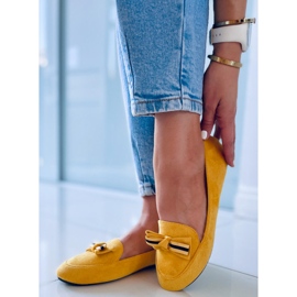 PA1 Mocasini de dama Maren Yellow galben 2