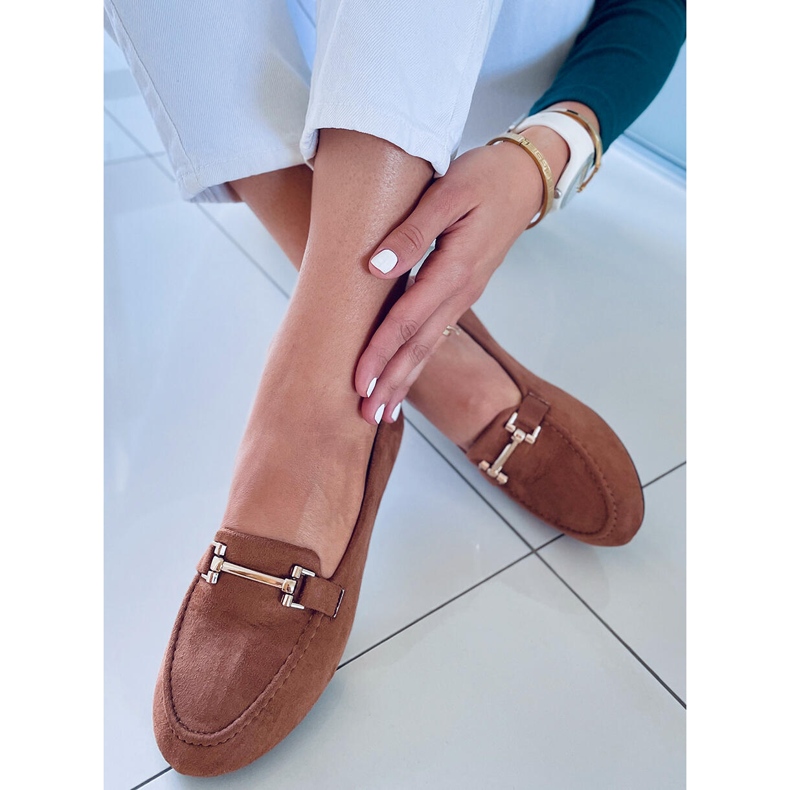 Mocasini de dama Kubra Camel maro 1 Mocasini de dama Kubra Camel maro 1