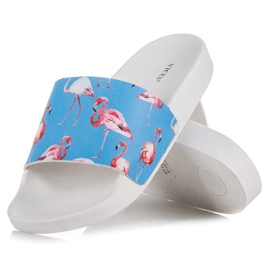 Vices Papuci Flamingo albastru 1