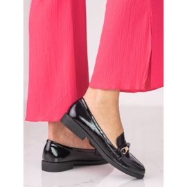 Mocasini de dama Black Shelovet negru 2