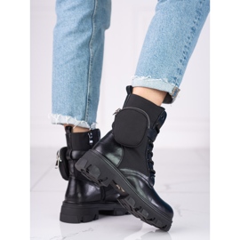 Lucrători Shelovet pentru femei cu un buzunar negru 1