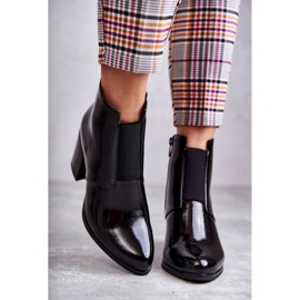 PL4 Cizme Clasice Lăcuite La.Fi 260035B-LA Negru 2 PL4 Cizme Clasice Lăcuite La.Fi 260035B-LA Negru 2