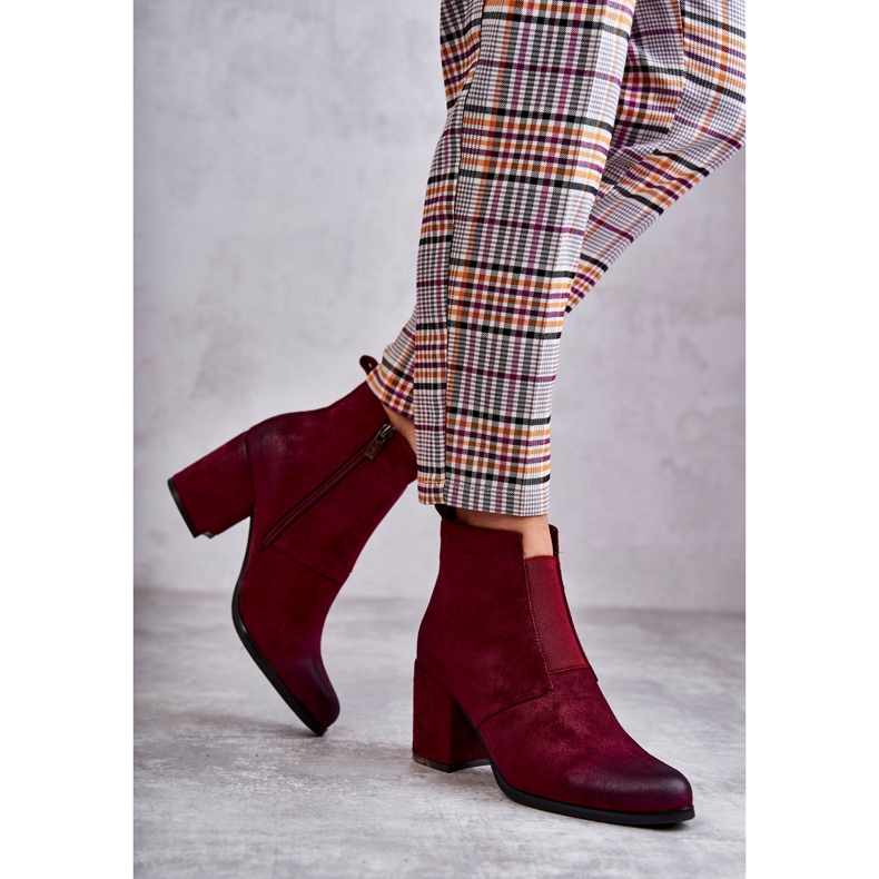 PL4 Cizme Clasice din piele intoarsa La.Fi 260035WI-SU Burgundia roșu multicolor 1 PL4 Cizme Clasice din piele intoarsa La.Fi 260035WI-SU Burgundia roșu multicolor 1