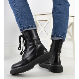 Cizme negre de tip Myrefall negru 2