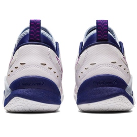 Pantofi de handbal Asics Blast Ff 3 W 1072A080 100 alb 4