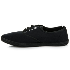 Adidași cu șiret New Age negru 8